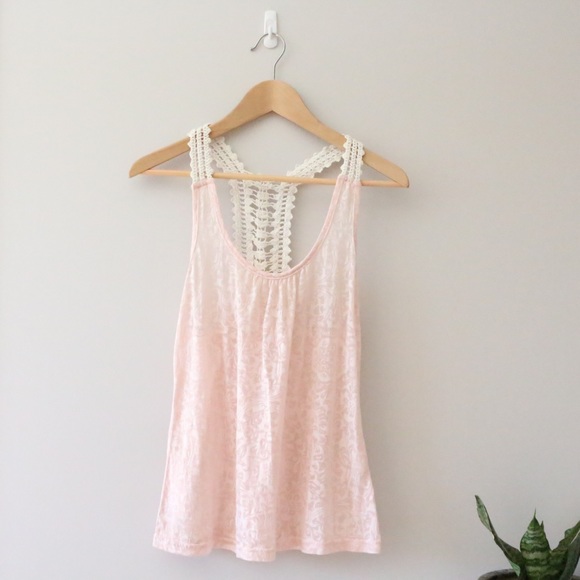 Ally Fashion Tops - Ally | sheer paisley print tank, M